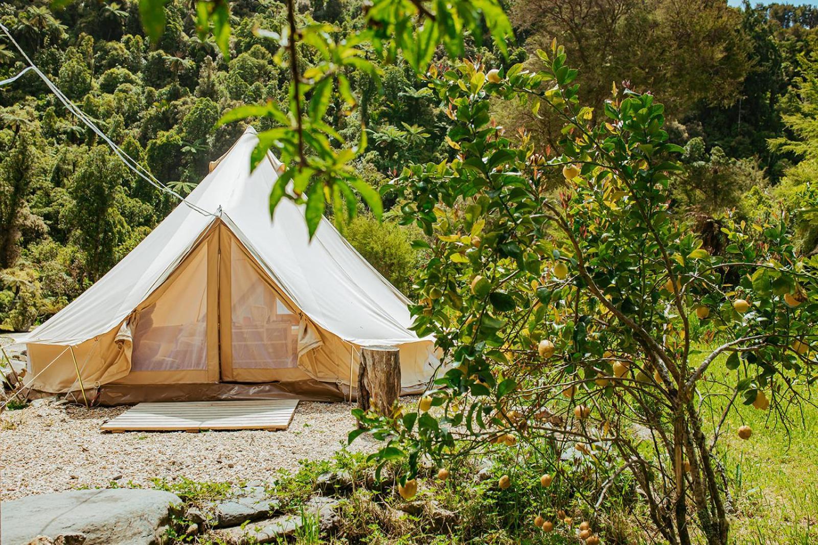 Golden Bay Glamping Hotel Takaka Luaran gambar
